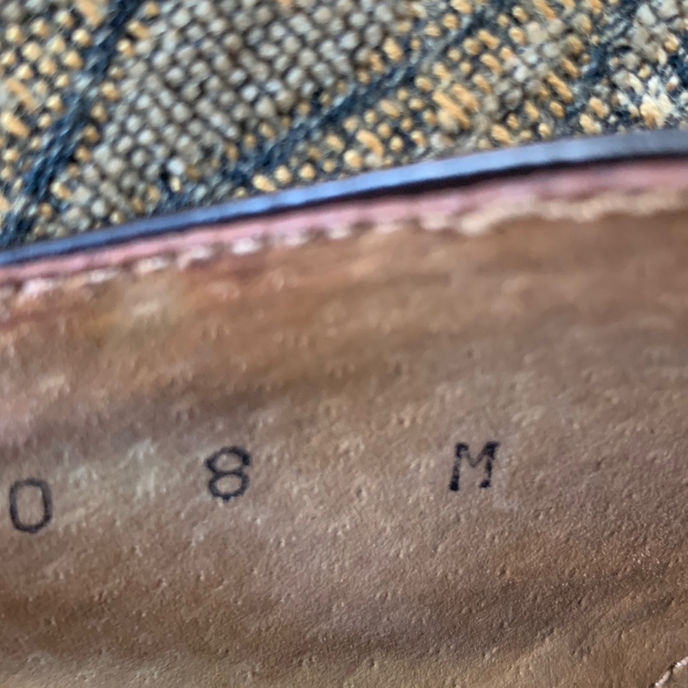 Made in Italy Silga Classic Brown and Cream Spectators Size 38/8 - Picture 6 of 9